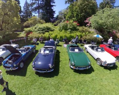 British Car Show at VanDusen Garden