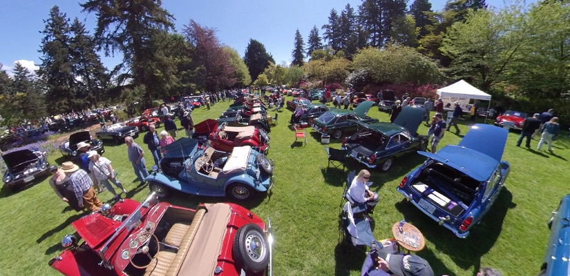 Car Show at VanDusen Garden
