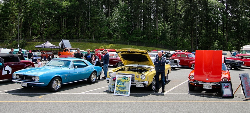Muscle Cars at Brookswood Car Show