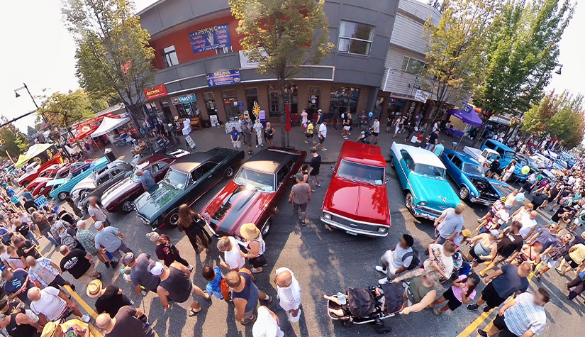 Car Show in Langley