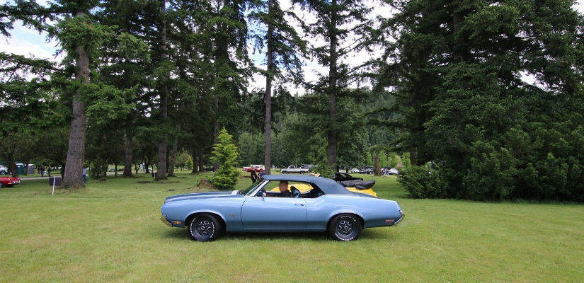 Car at Fraser Valley Classic Car Show