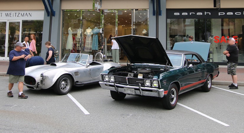 Cruise the Shore Two Cars