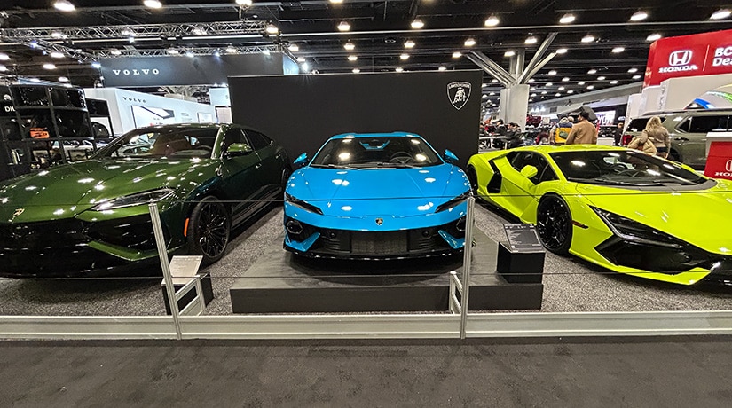 Lamborghini at Auto Show