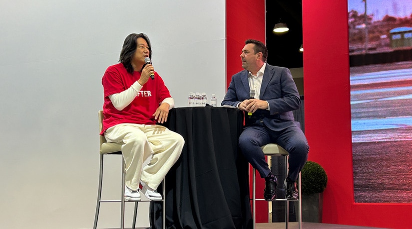 Sun Kang at Auto Show Vancouver