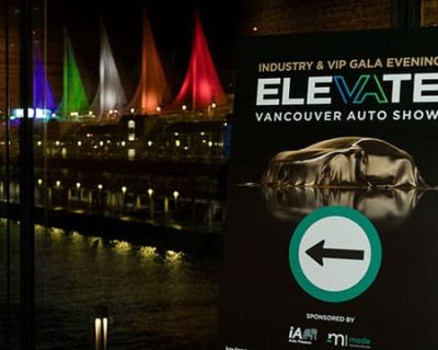 Vancouver Auto Show Gala Evening