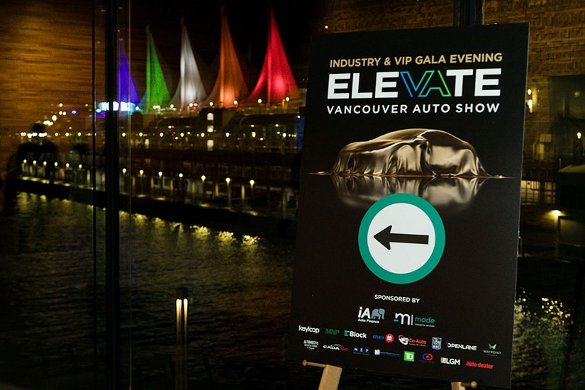 Vancouver Auto Show Gala Evening
